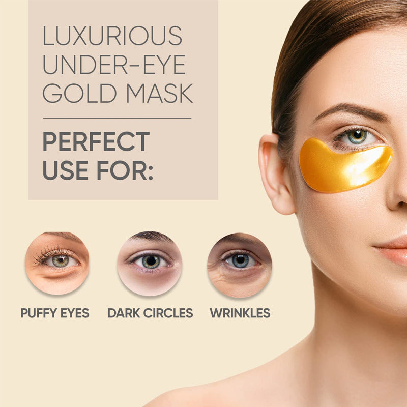 Eye Bag Removal Wrinkle Lifting And Tightening 24K Gold Eye Mask Patch Eye Bag Removal Wrinkle Lifting And Tightening 24K Gold Eye Mask Patch